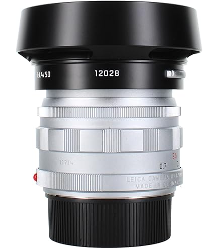 Amazon.com : Leica 50mm f/1.4 Summilux-M ASPH Lens, Silver